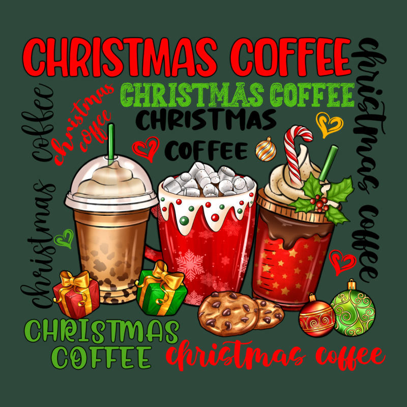 Christmas Coffee Zipper Hoodie by MaliasSmallBusiness | Teevron