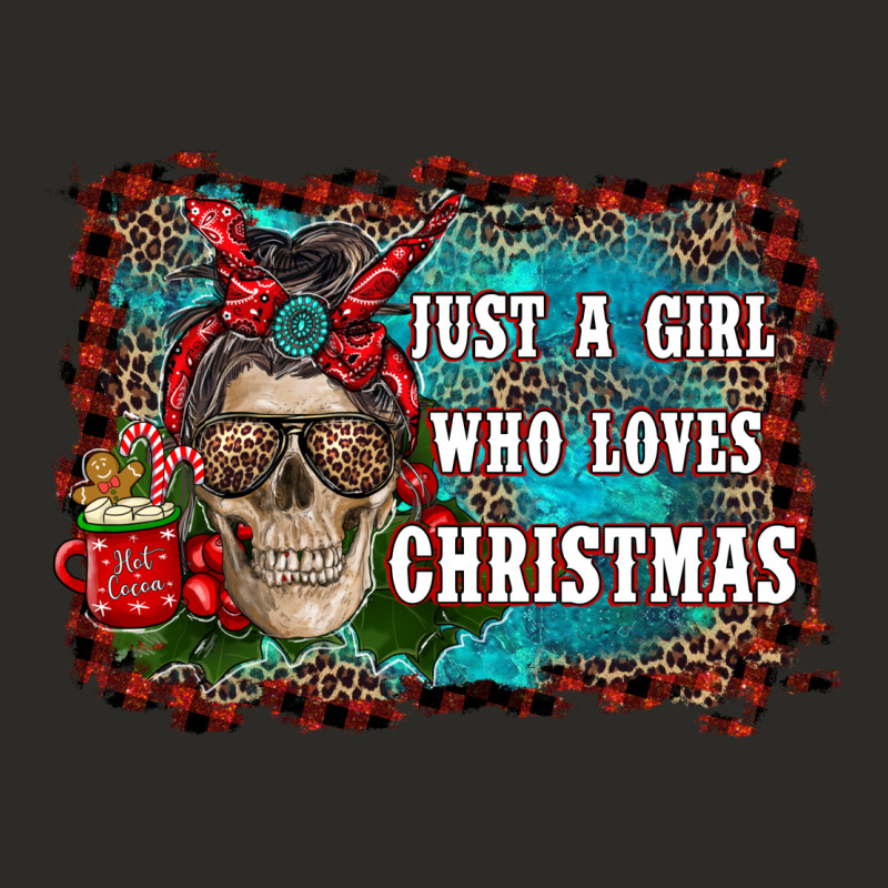 Just A Girl Who Loves Christmas Heavy Core Tee by RanaPortraitStore | Teevron