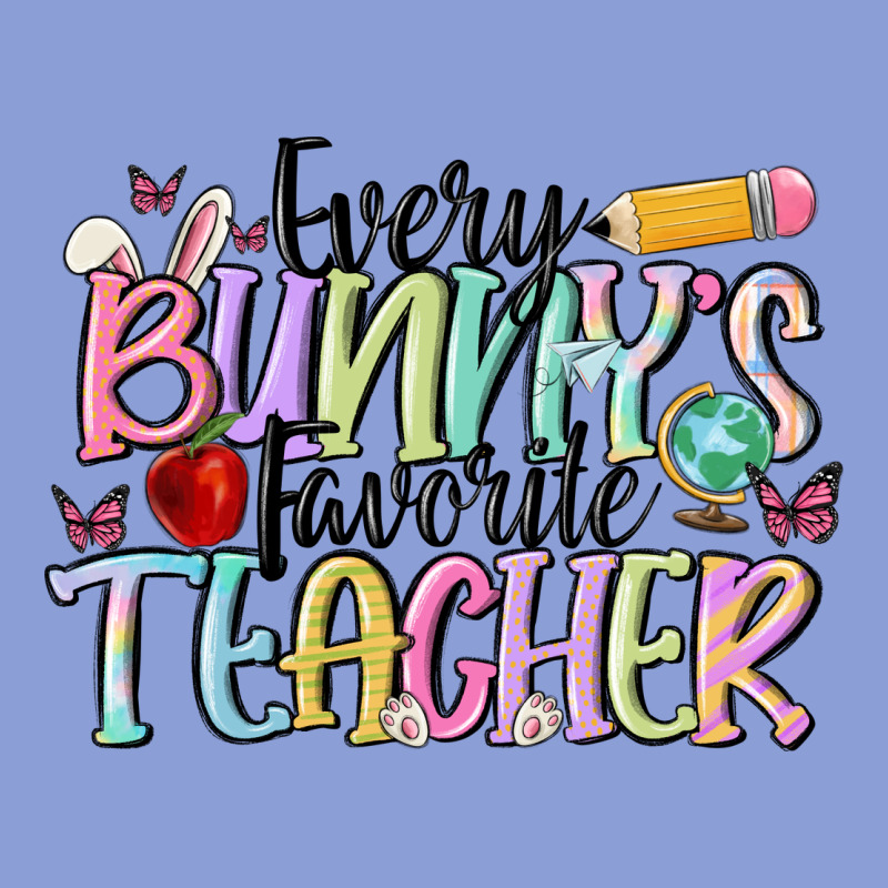 Every Bunny's Favorite Teacher Long Sleeve Tee by MaliasSmallBusiness | Teevron