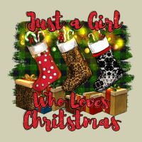 Just A Girl Who Loves Christmas Heavy Core Tee | Teevron