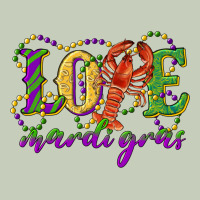 Love With Crawfish Mardi Gras Ladies Tee | Teevron