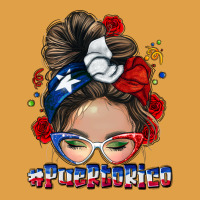Puerto Rico Messy Bun Premium Hoodie | Teevron