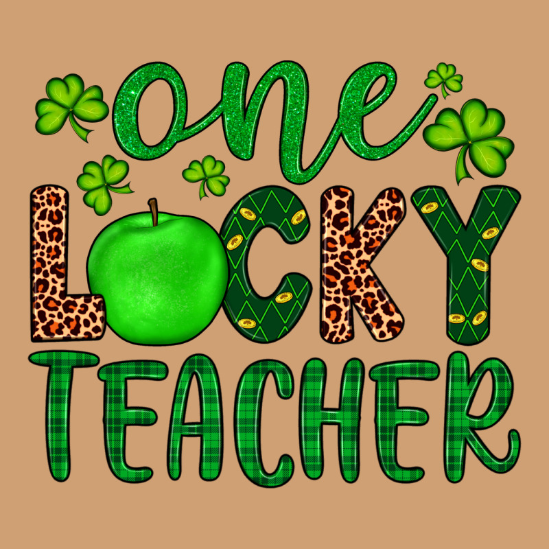 One Lucky Teacher Vintage Tee by Artiststas | Teevron