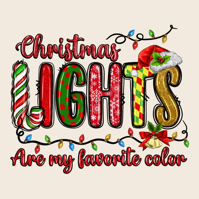 Christmas Lights Are My Favorite Color Zipper Hoodie by MaliasSmallBusiness | Teevron