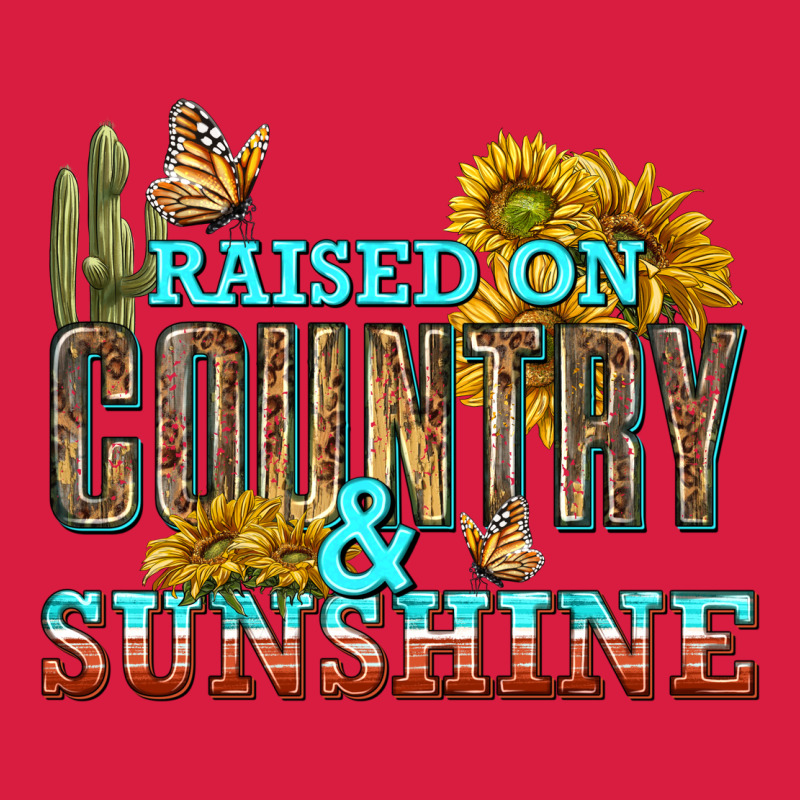 Raised On Country And Sunshine Premium Hoodie by texasbilliewilder | Teevron