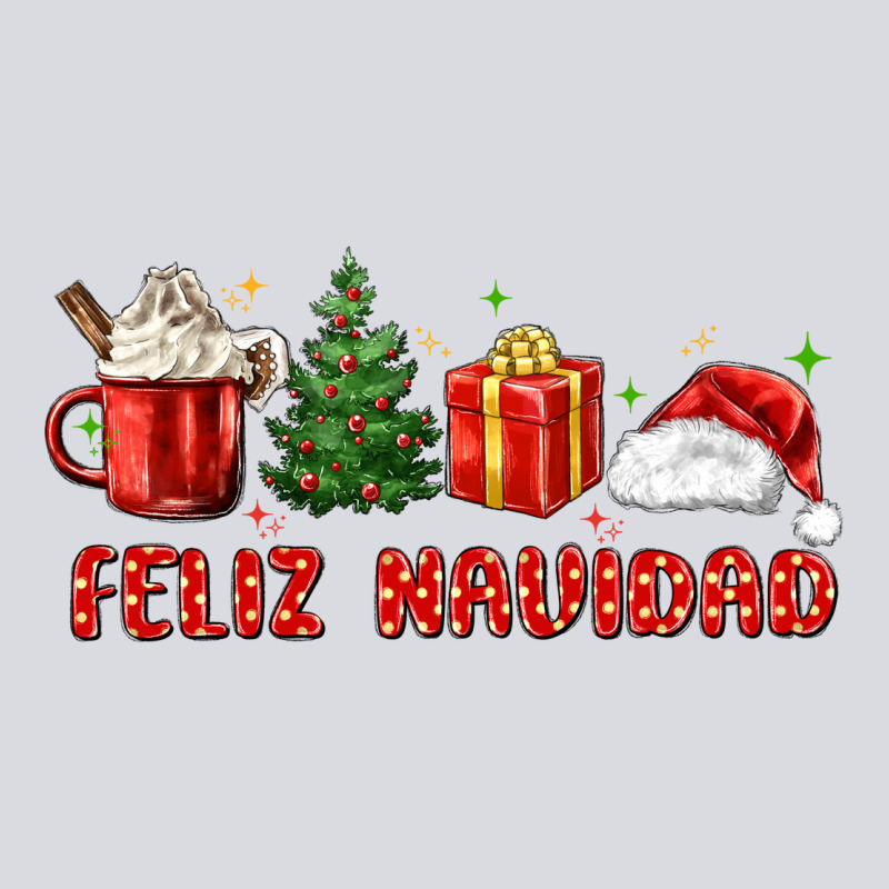Feliz Navidad Zipper Hoodie by MaliasSmallBusiness | Teevron