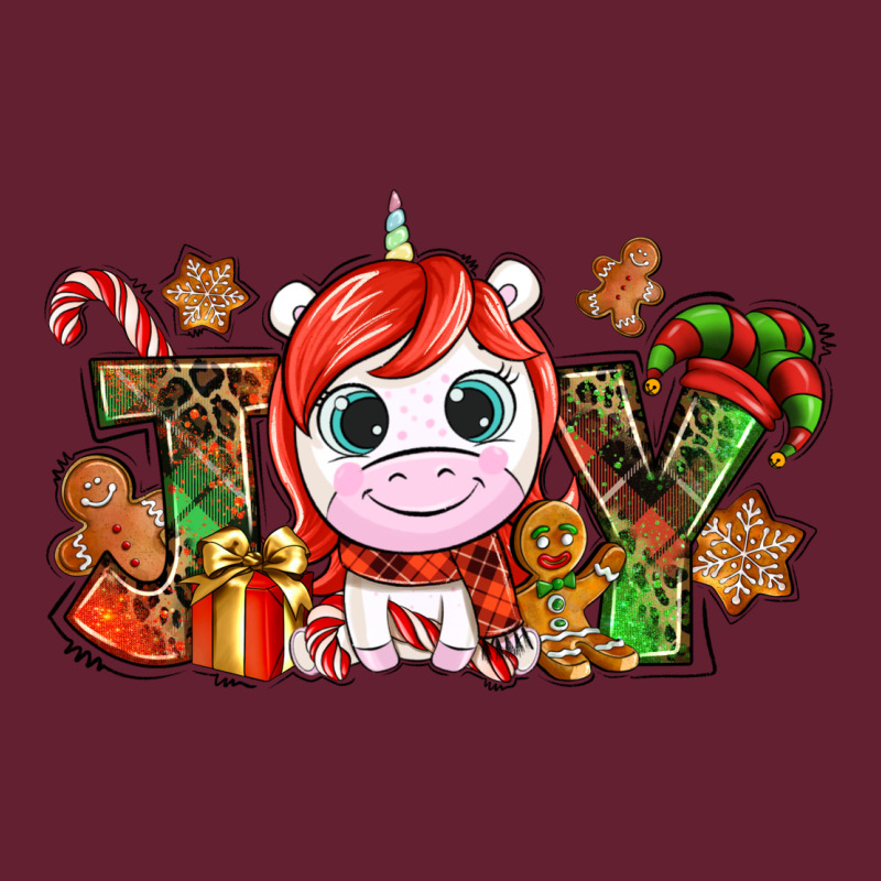 Joy Unicorn Christmas Classic Tee by NancyCooperArtShop | Teevron