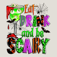 Eat Drink And Be Scary Heavy Core Tee | Teevron