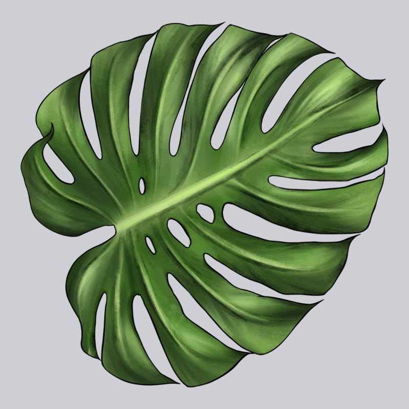 Monstera Leaf Heavyweight Sweatshirt by LillyAllenDesigns | Teevron