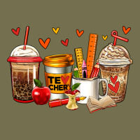 Teacher Coffee Cups Vintage Hoodie | Teevron