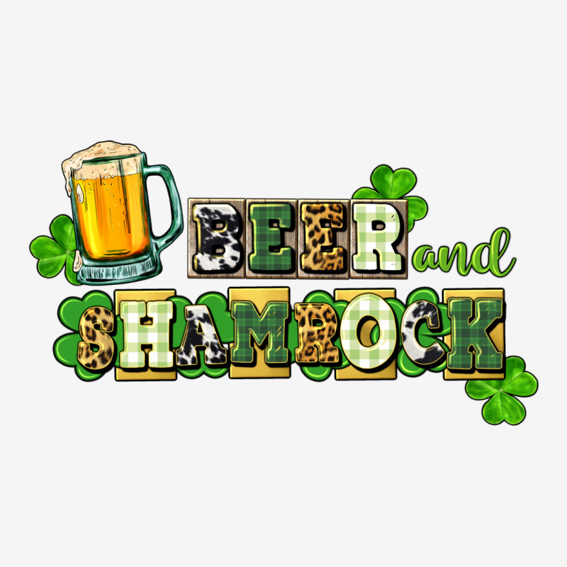 Beer And Shamrock Urban Hoodie by CowGirlArtShop | Teevron