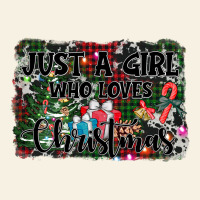 Just A Girl Who Loves Christmas Vintage Tee | Teevron
