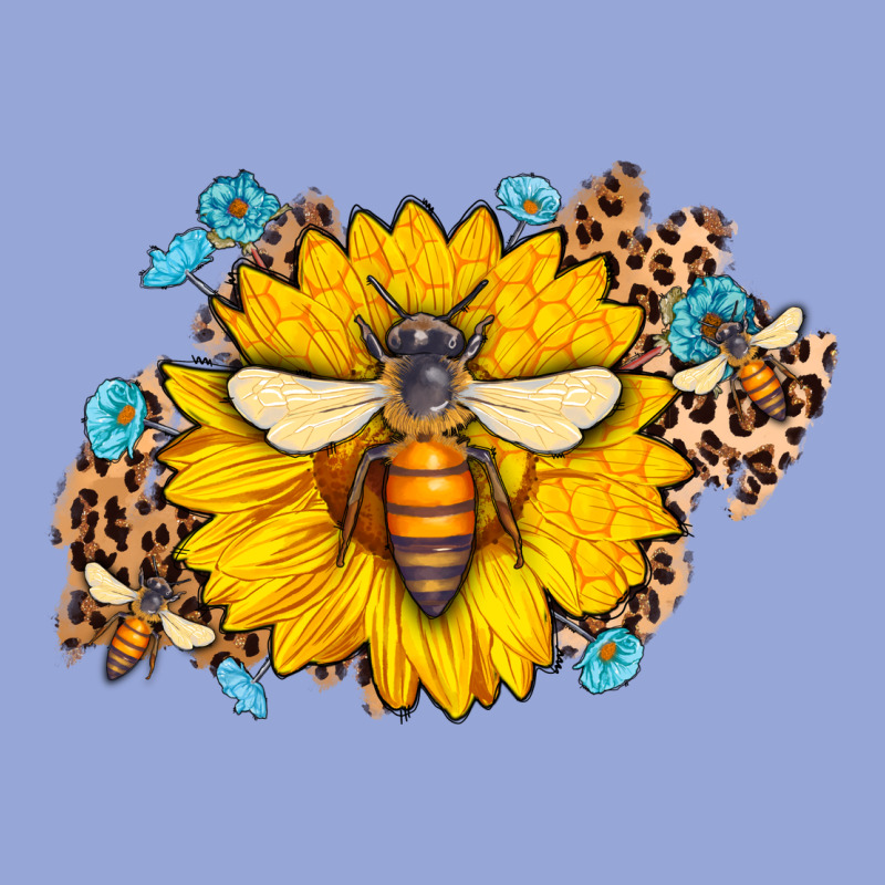 Bee Sunflower Leopard Classic Tee by Jasminsmagicworld | Teevron