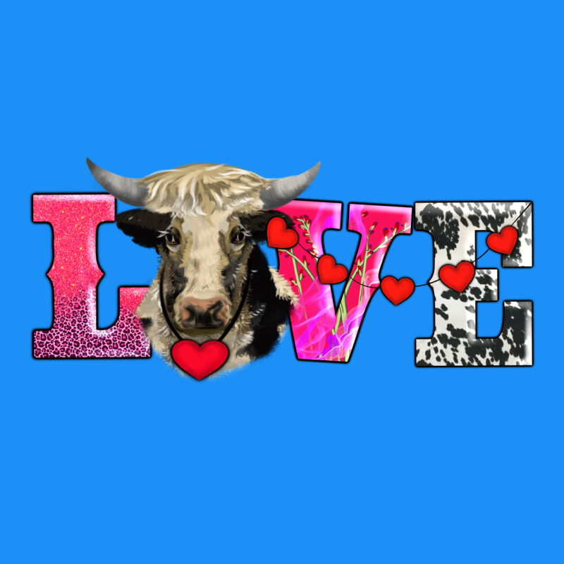 Love With Holstein Cow Classic Tee by AdoDesignShop | Teevron