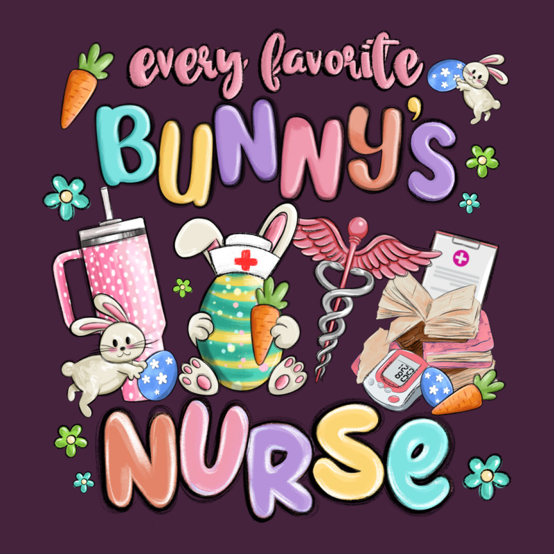 Every Favorite Bunnys Nurse Long Sleeve Tee by MaliasSmallBusiness | Teevron