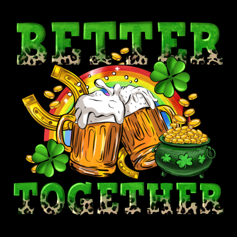 Better Together St. Patrick's Day Urban Hoodie by CowGirlArtShop | Teevron