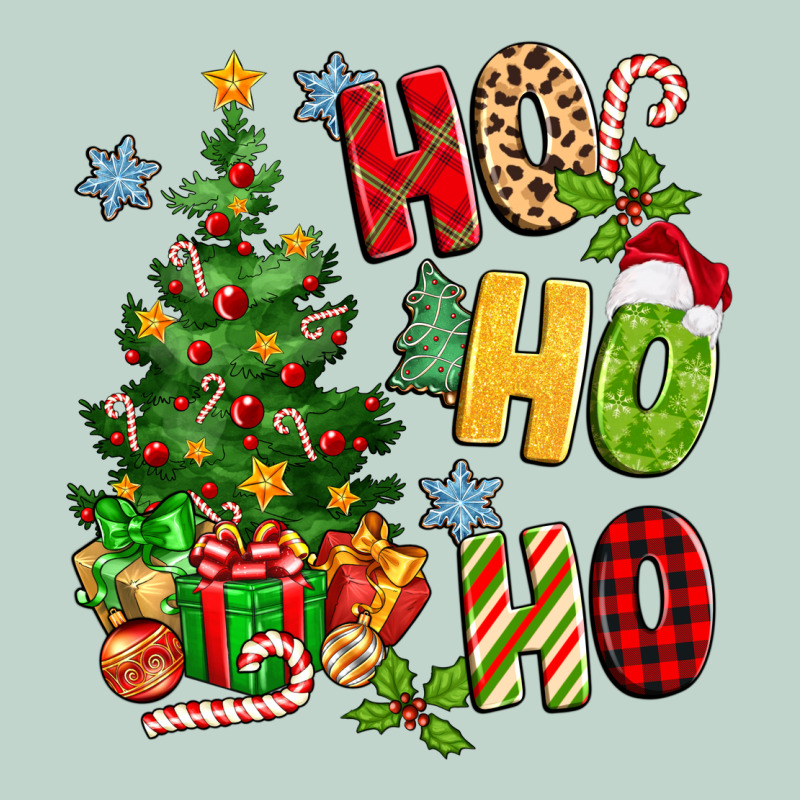 Ho Ho Ho Christmas Zipper Hoodie by MaliasSmallBusiness | Teevron