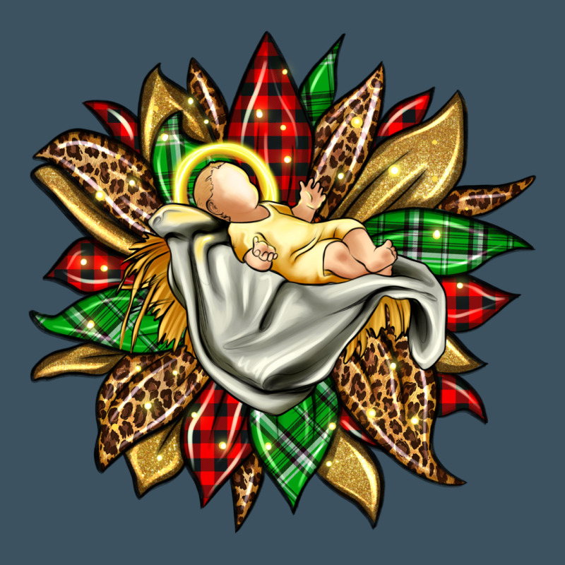 Christmas Baby Jesus Sunflower Urban Heavy Tee by Jasminsmagicworld | Teevron