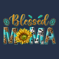 Western Blessed Mama With Leopard And Sunflower Premium Hoodie | Teevron