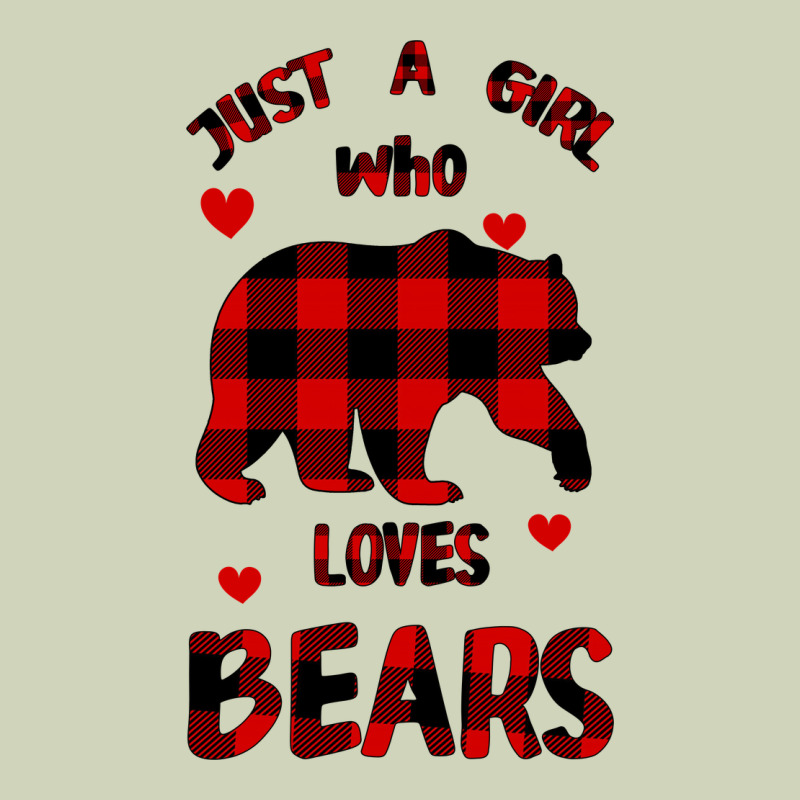 Just A Girl Who Loves Bears Heavyweight Hoodie by Bettercallsaul | Teevron
