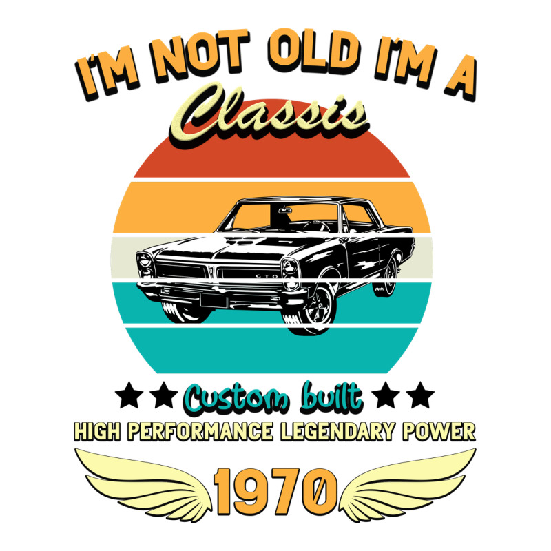 Vintage 50th Birthday I'm Not Old I'm A Classic Born In 1970 Premium Sweatshirt by Bettercallsaul | Teevron