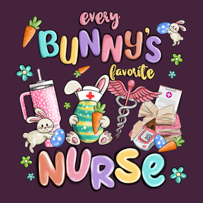 Every Favorite Bunnys Nurse Long Sleeve Tee by MaliasSmallBusiness | Teevron