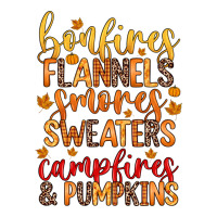 bonfires flannels s'mores campfires and pumpkins | Teevron