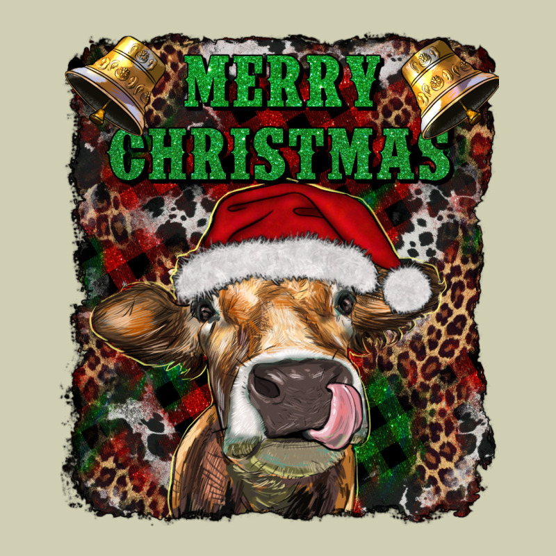 Merry Christmas Heifer With Cowbells Heavy Core Tee by RanaPortraitStore | Teevron