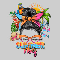 Summer Vibes Messy Bun Premium Tee | Teevron