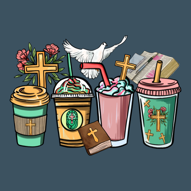 Faith Coffee Cups Urban Heavy Tee by NancyCooperArtShop | Teevron