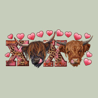 Xoxo Highland Cows Ladies Tee | Teevron