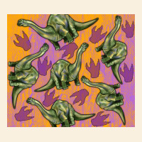 Dinosaur Brontosaurus Vintage Hoodie | Teevron