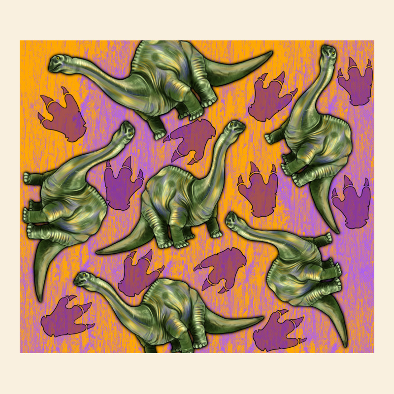 Dinosaur Brontosaurus Vintage Hoodie by Artiststas | Teevron