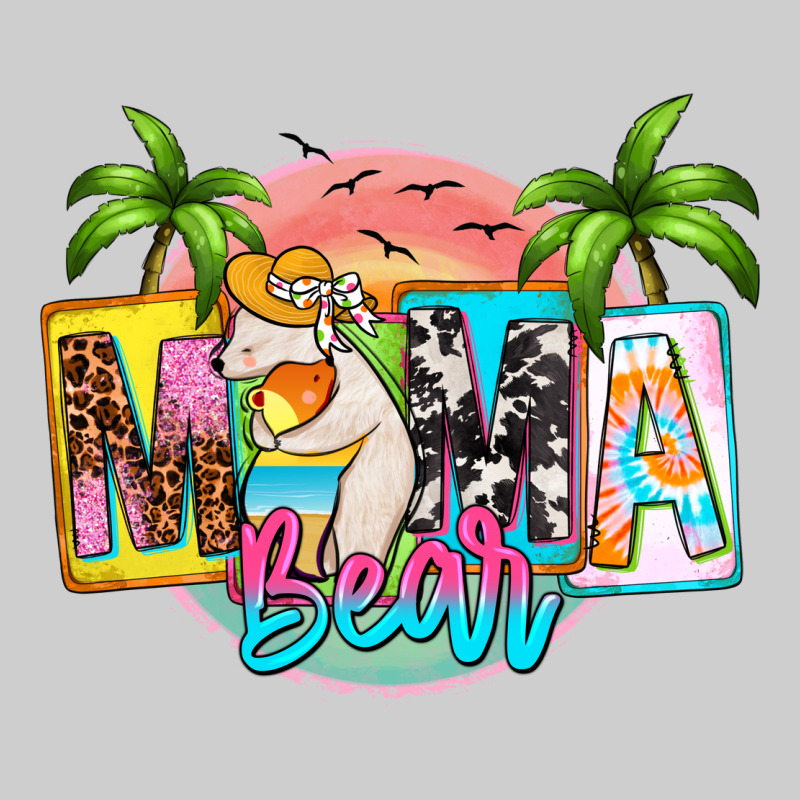 Mama Bear Summer Premium Tee by Zillion Design Studio | Teevron