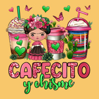 Cafecito Y Chisme Coffee Cups Vintage Hoodie | Teevron