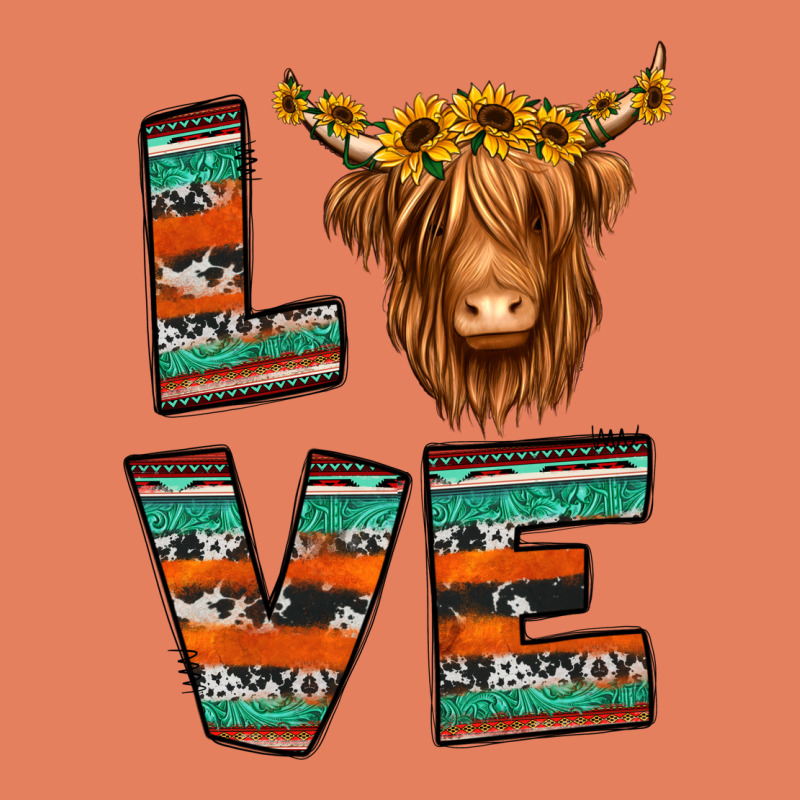 Love Highland Cow Classic Tee by Jasminsmagicworld | Teevron