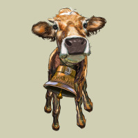 Heifer Cow With Cow Bell Heavy Core Tee | Teevron