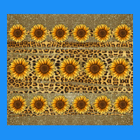 Leopard Glitter Sunflower Tumbler Classic Tee | Teevron
