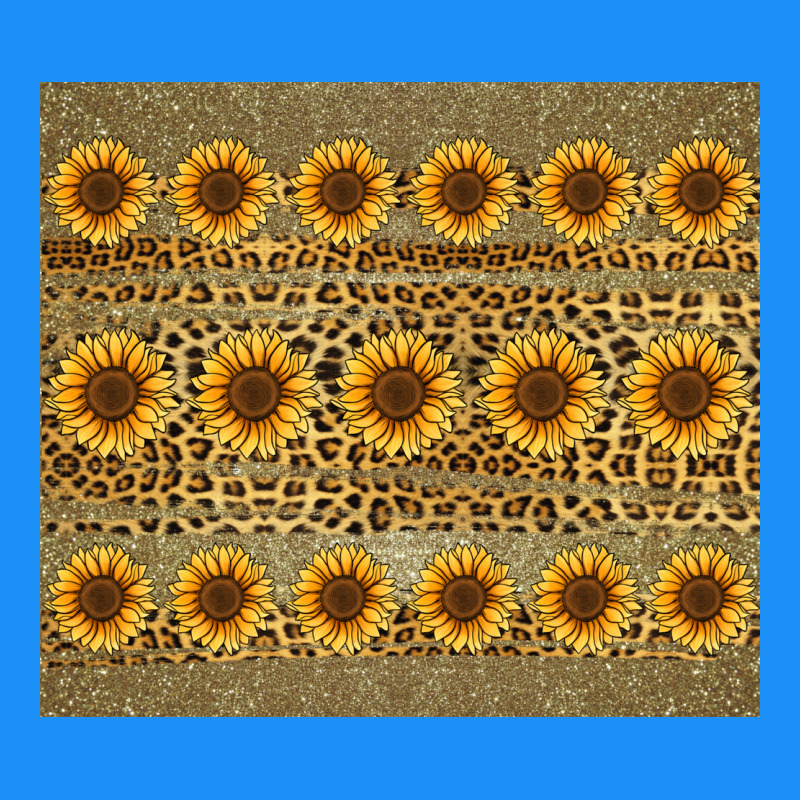 Leopard Glitter Sunflower Tumbler Classic Tee by Jasminsmagicworld | Teevron