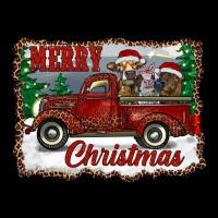 Christmas Truck With Cows Heavy Core Tee | Teevron
