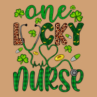 Leopard Glitter One Lucky Nurse Vintage Tee | Teevron