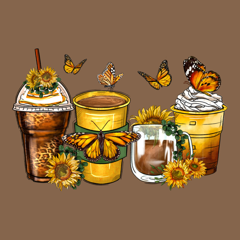 Butterfly Coffee Cups Premium Tee by Zillion Design Studio | Teevron