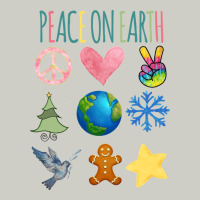 Peace On Earth Heavyweight Hoodie | Teevron