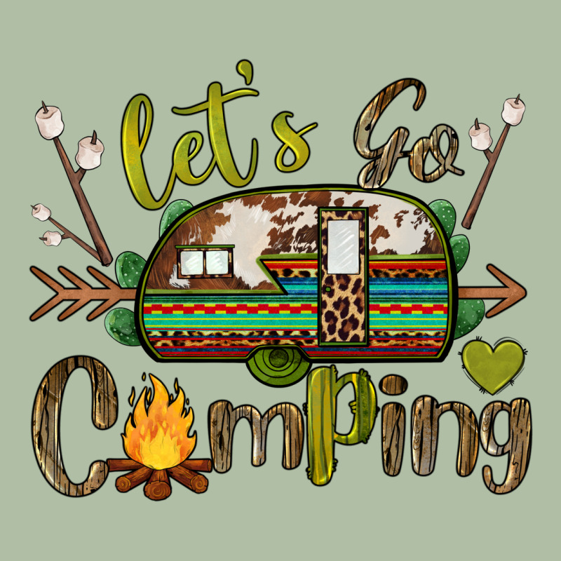 Let's Go Camping Urban Heavy Tee by BarkalooDesign | Teevron