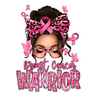 brest cancer warrior afro messy bun | Teevron