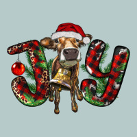 Christmas Joy With Heifer Heavy Core Tee | Teevron