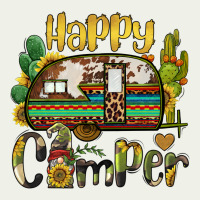 Happy Camper Caravan And Gnome Urban Heavy Tee | Teevron