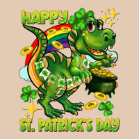 Happy St. Patrick's Day T-rex Urban Hoodie | Teevron