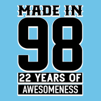 Made In 98 22 Years Of Awesomeness Premium Sweatshirt | Teevron