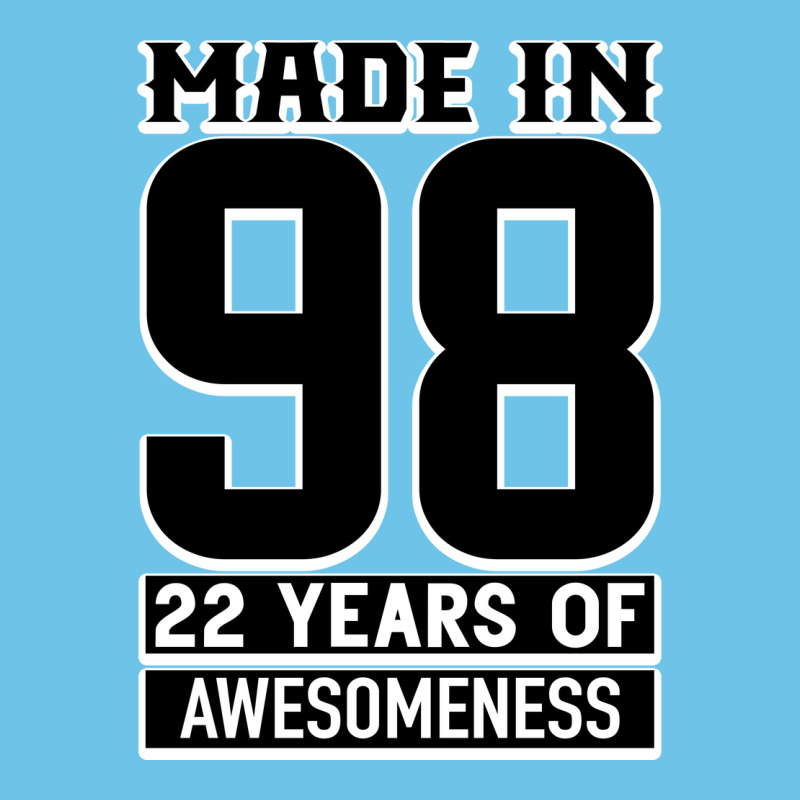 Made In 98 22 Years Of Awesomeness Premium Sweatshirt by Bettercallsaul | Teevron